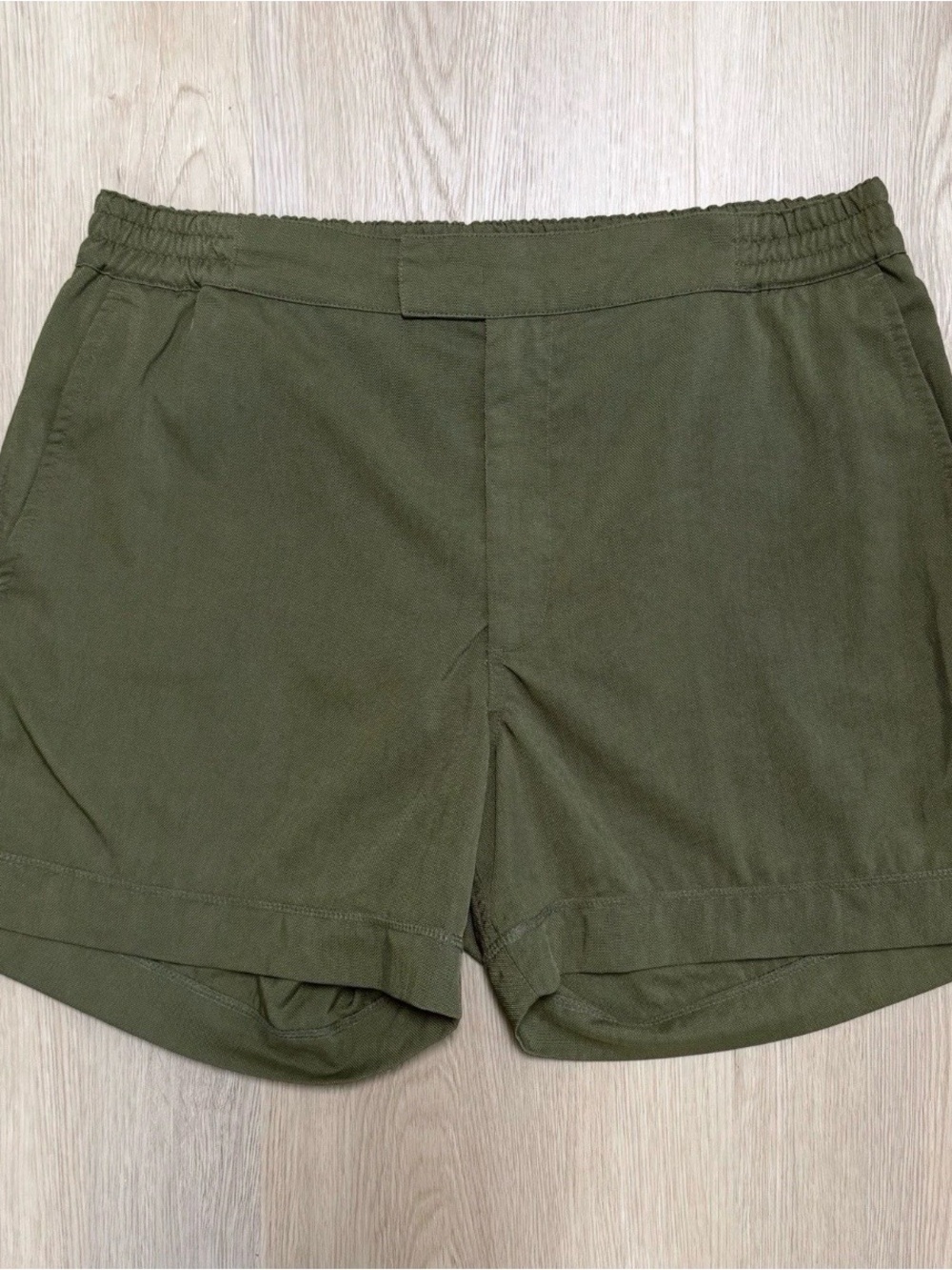 CDLP Olive Green The Deck Tailored Fit Mesh Seat Lined Shorts 50 Medium